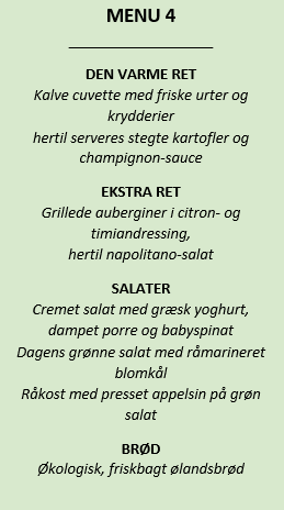 Menu 4 frokostordning-eksempel.grøn