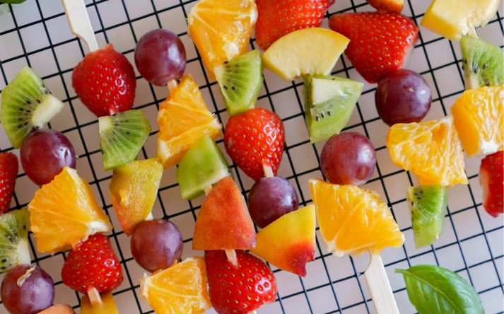 frugt som sommersnack