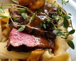 frokostordning menu med kød