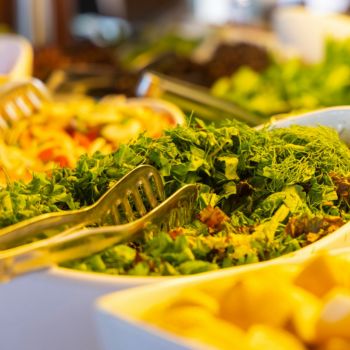 detalje salat frokost buffet