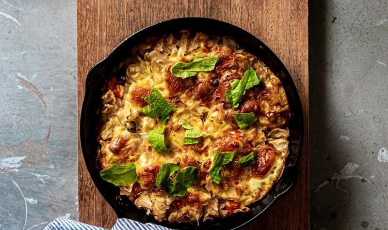 frokostret med æg uden kulhydrater