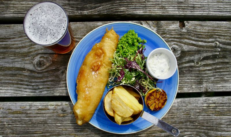 Fiskefilet til frokost 800 Fiskefilet er et populært valg til frokost.