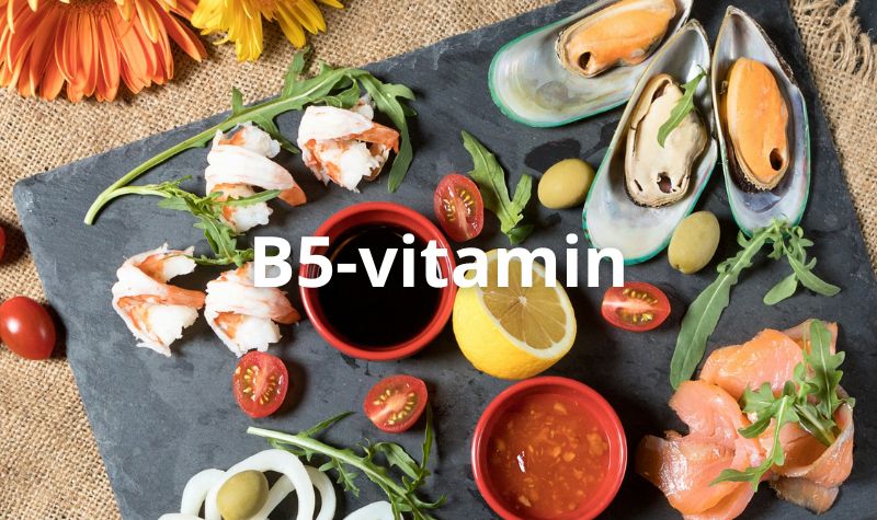 B5 vitamin-Mad eksempler på fødevarer med B5 vitamin