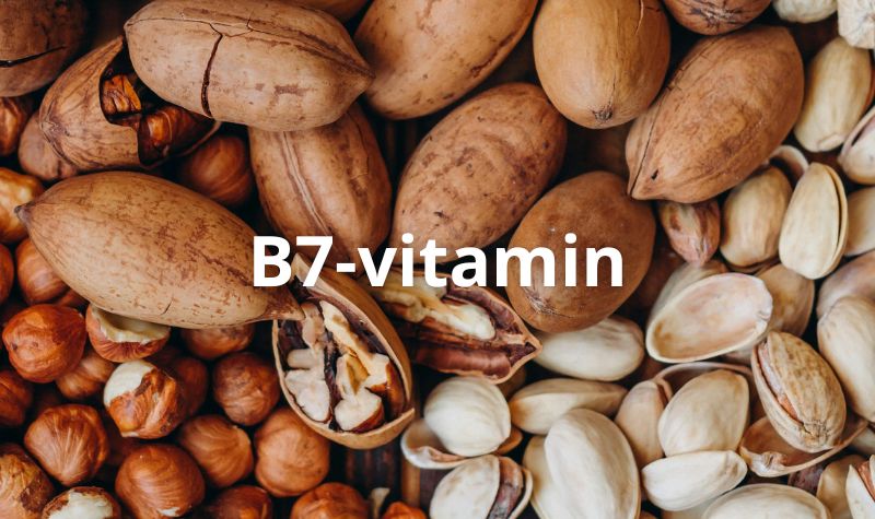 B7 vitamin-Mad Fødevarer med B7 vitamin i