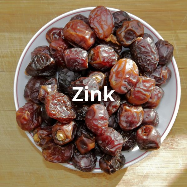 Find fødevarer med zink i din kost.