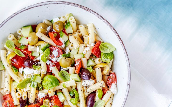 Frokostsalater på arbejdspladsen